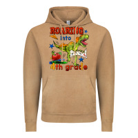 Vintage Camel roaring into 4th grade Vintage Hoodie - BundleAndBundleShop
