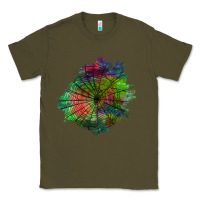 Army Green halloween spider web for patches Classic Tee - BundleAndBundleShop