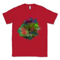 Red halloween spider web for patches Classic Tee - BundleAndBundleShop