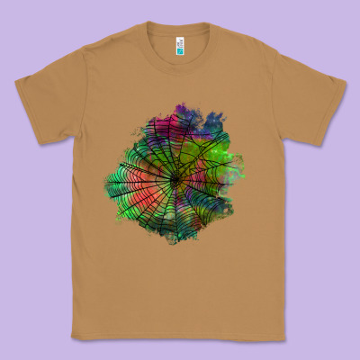 Halloween Spider Web For Patches Classic Tee Designed By Bundleandbundleshop