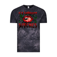 Cloud Black it's halloween bitches Vintage Tee - BundleAndBundleShop