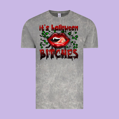 It's Halloween Bitches Vintage Tee Designed By Bundleandbundleshop