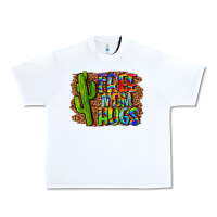 White free mom hugs Urban Heavy Tee - LillyAllenDesigns