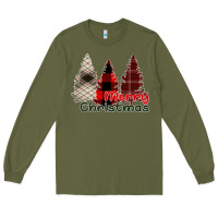 Army Green Merry Christmas Long Sleeve Tee - Bettercallsaul