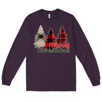 Plum Merry Christmas Long Sleeve Tee - Bettercallsaul