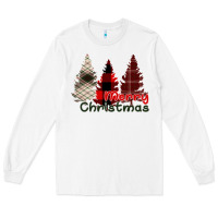 White Merry Christmas Long Sleeve Tee - Bettercallsaul