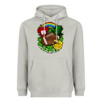 Moon Dust St. Patrick's Day American Football Heavyweight Hoodie - FaDigitalArtStudio