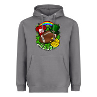 Storm St. Patrick's Day American Football Heavyweight Hoodie - FaDigitalArtStudio