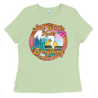 Matcha salt water heals everything Ladies Tee - Jasminsmagicworld