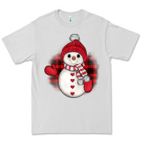 Dove Grey snowman christmas Premium Tee - JahusDesignShop