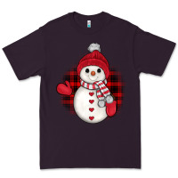 Plum snowman christmas Premium Tee - JahusDesignShop