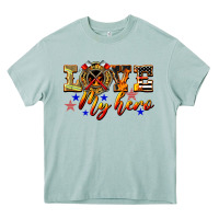 Arona Love My Hero Firefighter Heavy Core Tee - LillyAllenDesigns