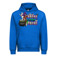 Cobalt Hocus i Mean Pocus Urban Hoodie - CowhideDigitalArt