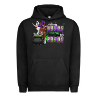 Pigment Black Hocus i Mean Pocus Urban Hoodie - CowhideDigitalArt