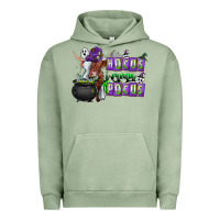 Pigment Oil Green Hocus i Mean Pocus Urban Hoodie - CowhideDigitalArt