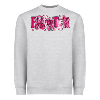 Fighter Breast Cancer Heavyweight Sweatshirt | Teevron