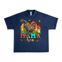 Navy mama hen Urban Heavy Tee - LillyAllenDesigns