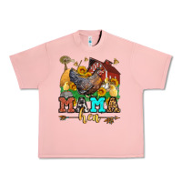 Salmon mama hen Urban Heavy Tee - LillyAllenDesigns