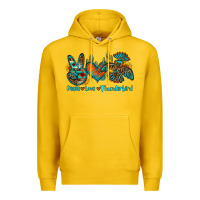 Lemon peace love thunderbird Premium Hoodie - OliviaCreatesArt