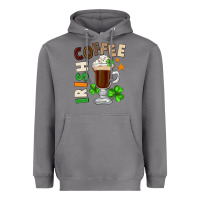 Storm Irish coffee St. Patrick's Day Heavyweight Hoodie - FaDigitalArtStudio