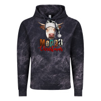 Cloud Black merry christmas hereford cow Vintage Hoodie - RanaPortraitStore
