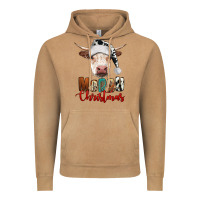Vintage Camel merry christmas hereford cow Vintage Hoodie - RanaPortraitStore