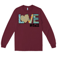 Burgundy Love Fall Long Sleeve Tee - Bettercallsaul