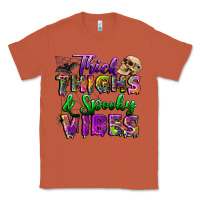 Copper thick thighs and spooky vibes Classic Tee - BundleAndBundleShop