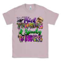 Lilac thick thighs and spooky vibes Classic Tee - BundleAndBundleShop