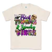 Natural thick thighs and spooky vibes Classic Tee - BundleAndBundleShop