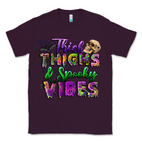 Plum thick thighs and spooky vibes Classic Tee - BundleAndBundleShop