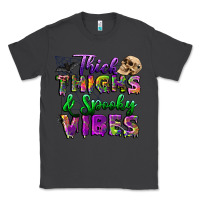 Smoke thick thighs and spooky vibes Classic Tee - BundleAndBundleShop