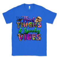 True Royal thick thighs and spooky vibes Classic Tee - BundleAndBundleShop