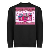 Breast Cancer Coffee Cups Heavyweight Sweatshirt | Teevron