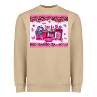 Mushroom Breast Cancer coffee cups Heavyweight Sweatshirt - NancyCooperArtShop