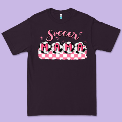 Soccer Mama Premium Tee Designed By Maliassmallbusiness
