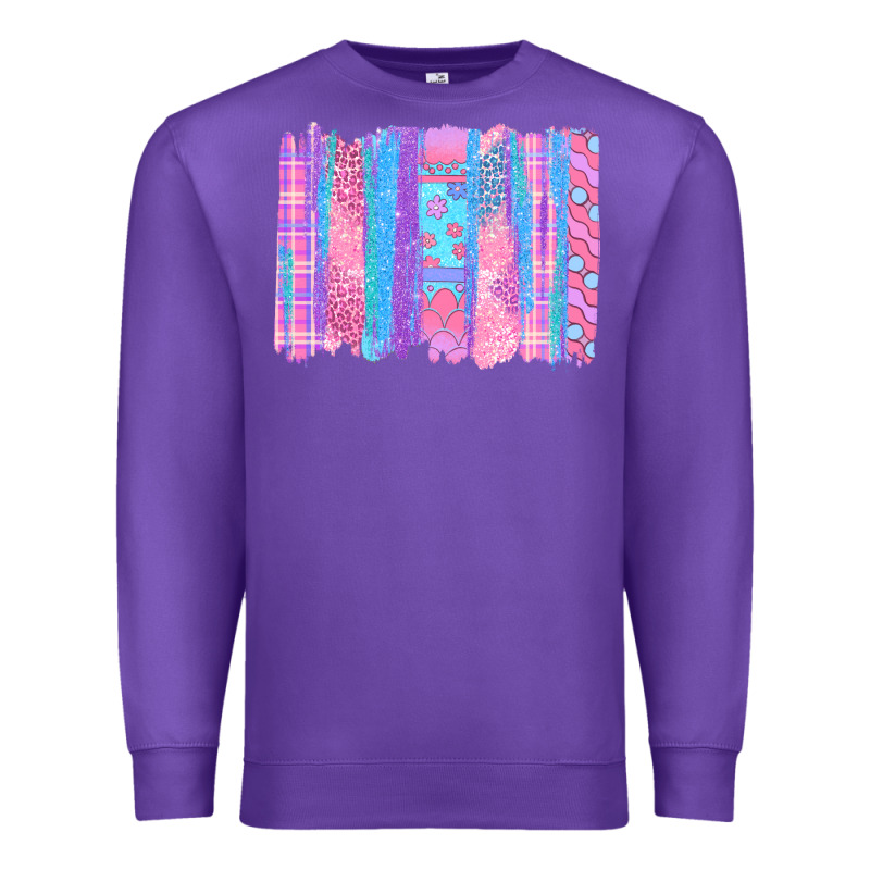 Pink Easter Brushstrokes Premium Sweatshirt by BundleAndBundleShop | Teevron