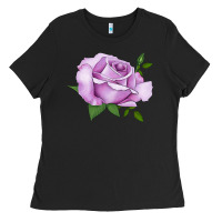 Black life's little pleasures rose Ladies Tee - LillyAllenDesigns