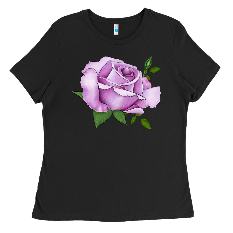 Life's Little Pleasures Rose Ladies Tee by LillyAllenDesigns | Teevron