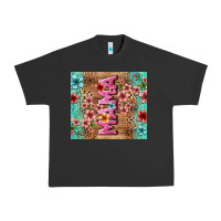 Pigment Black floral mama Urban Heavy Tee - LillyAllenDesigns