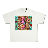Pistachio floral mama Urban Heavy Tee - LillyAllenDesigns