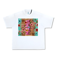 White floral mama Urban Heavy Tee - LillyAllenDesigns