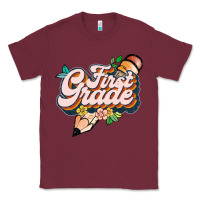 Burgundy first grade Classic Tee - JahusDesignShop