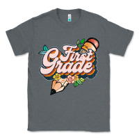 Charcoal Heather first grade Classic Tee - JahusDesignShop
