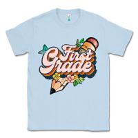 Dusty Blue first grade Classic Tee - JahusDesignShop