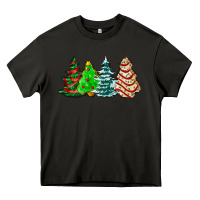 Asphalt Christmas tree cakes and Christmas trees  ado Heavy Core Tee - AdoDesignShop