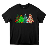 Black Christmas tree cakes and Christmas trees  ado Heavy Core Tee - AdoDesignShop
