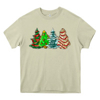 Mossy Christmas tree cakes and Christmas trees  ado Heavy Core Tee - AdoDesignShop