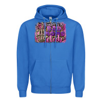 True Royal Member of the bad Moms club Mother's Day Zipper Hoodie - CowGirlArtShop