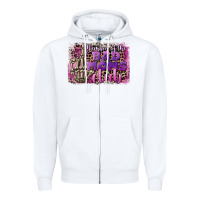 White Member of the bad Moms club Mother's Day Zipper Hoodie - CowGirlArtShop